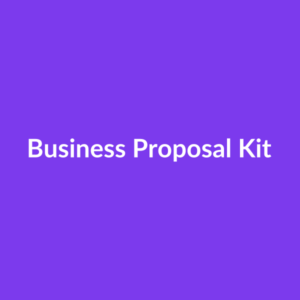 Business proposal template kit for Australian businesses