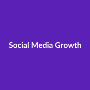 Social media management Growth package for small business