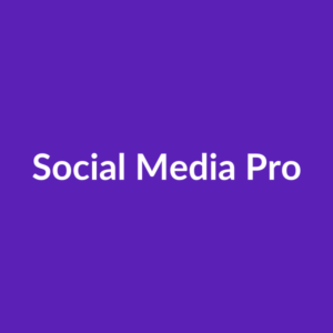 Social media management Pro package for small business
